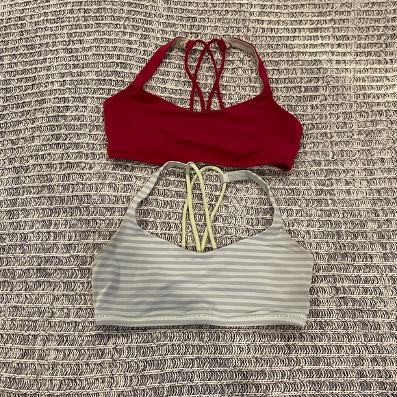 2 Lululemon Free To Be Bras - Picture 1 of 3